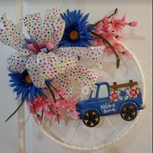 Hello Summer Wheel wreath